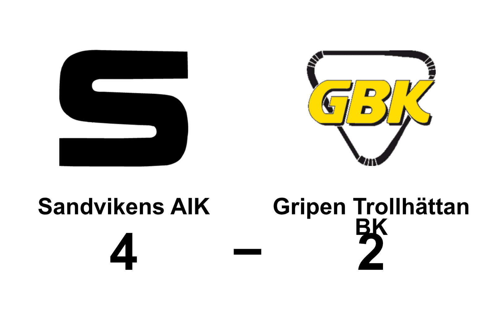 Sandviken AIK BK vann mot Gripen Trollhättan BK