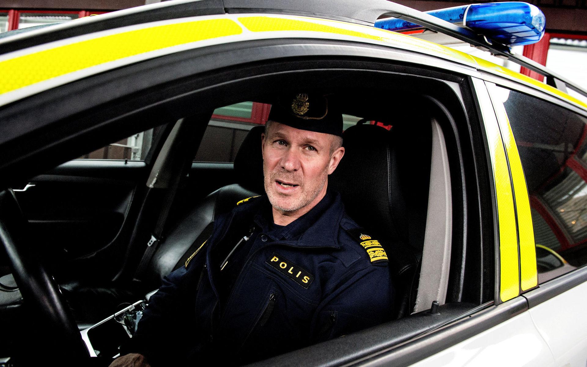  Christer Bartholdsson, polisområdeschef i Falkenberg.