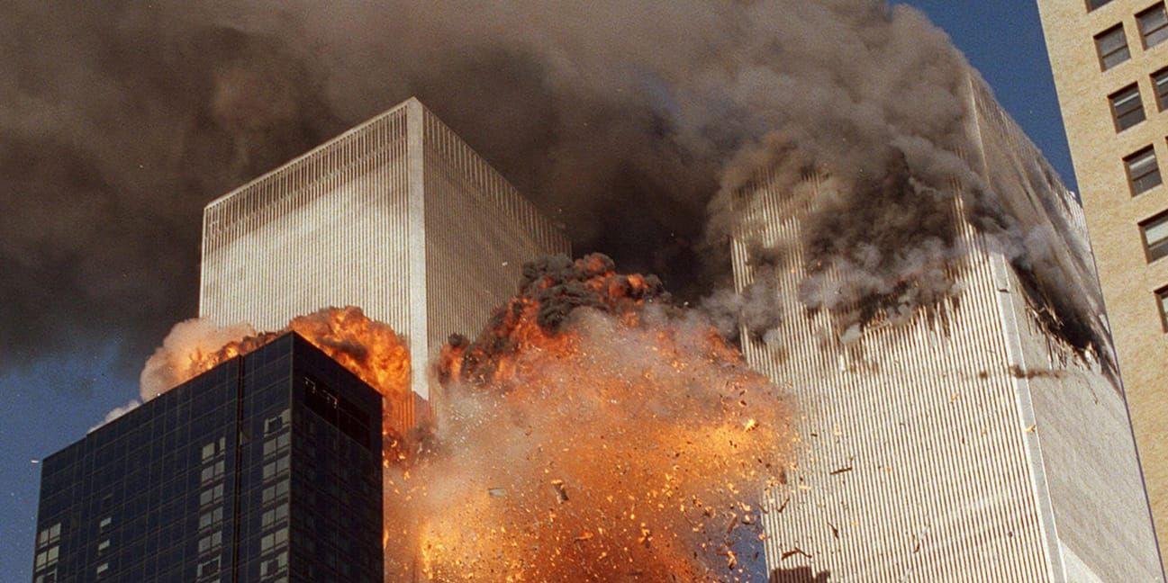 World Trade Center förstördes i terrordådet 11 september 2001. Nu har flygbolagen som ägde de flygplan som användes i dådet gått med på att betala pengar till fastighetsägaren. Arkivbild.
