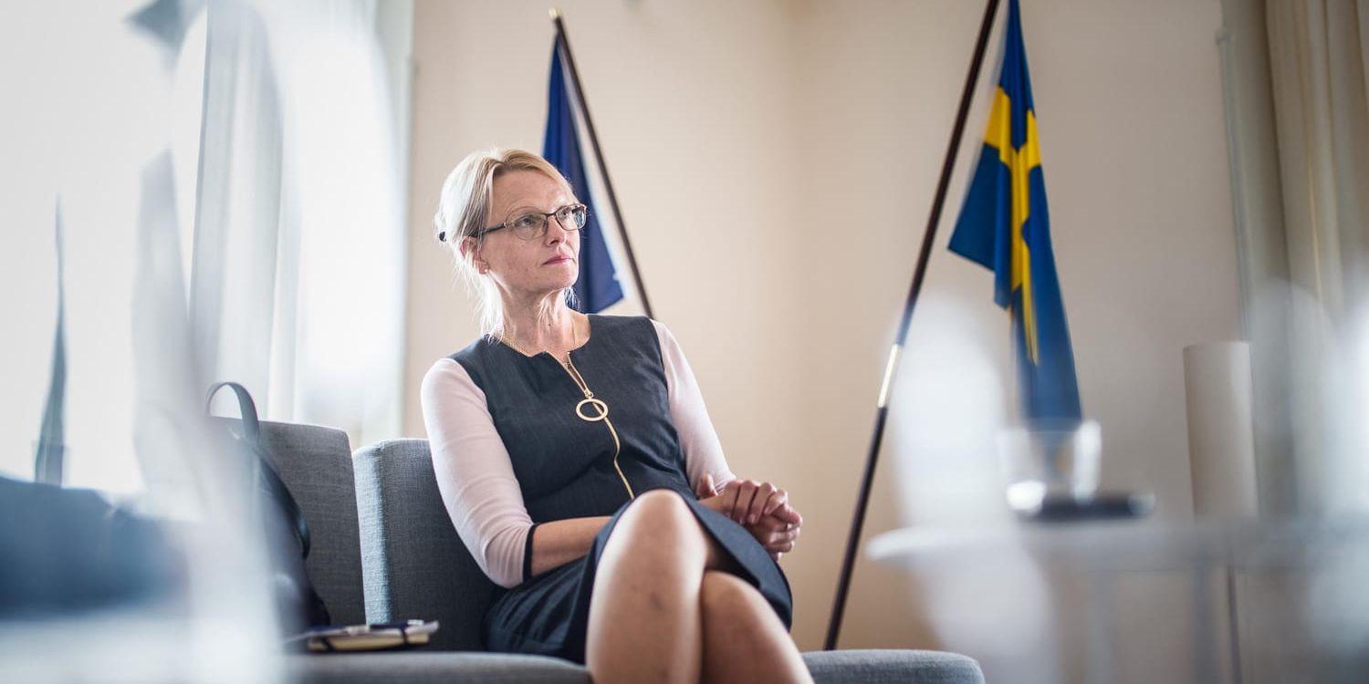 Migrationsminister och biträdande justitieminister Heléne Fritzon (S). Arkivbild.