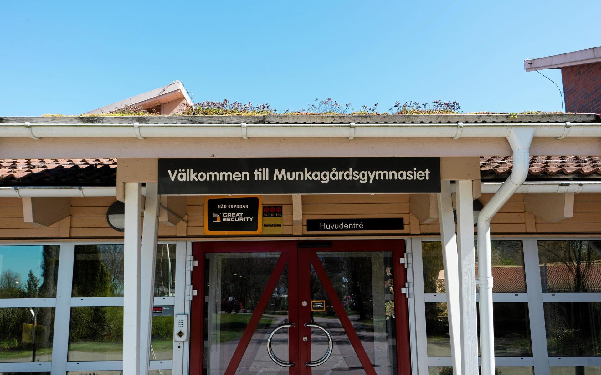 Munkagårdsgymnasiet i Tvååker.