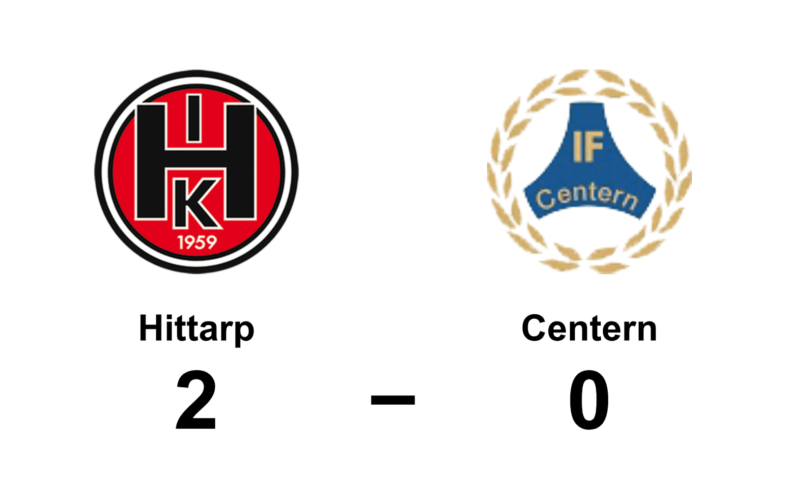 Hittarps IK vann mot IF Centern