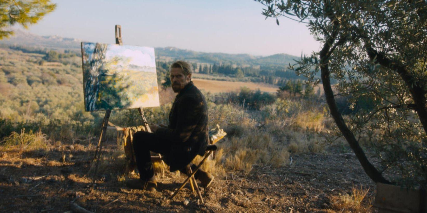 "Vincent van Gogh – vid evighetens port" är en stundtals vacker men utmattande film. Pressbild.