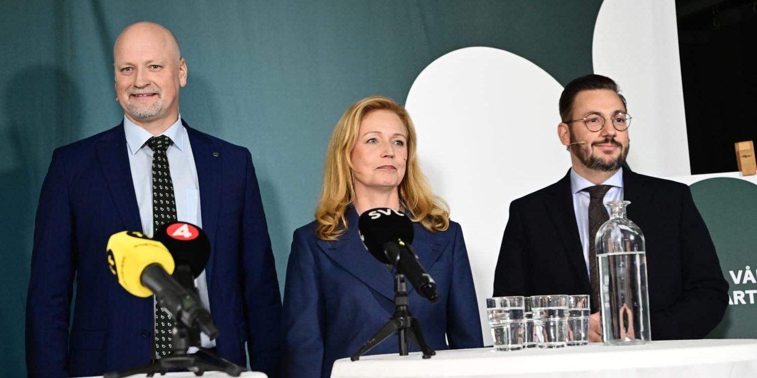 Daniel Bäckström, Elisabeth Thand Ringqvist och Muharrem Demirok är kandidater till partiledarposten i Centerpartiet.