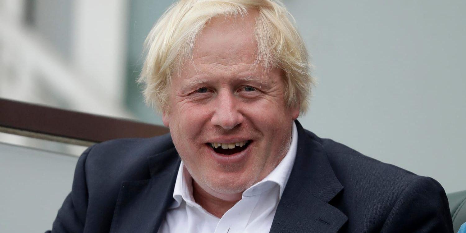 Den tidigare utrikesministern Boris Johnson var en av de politiker vars konto utsattes. Arkivbild.