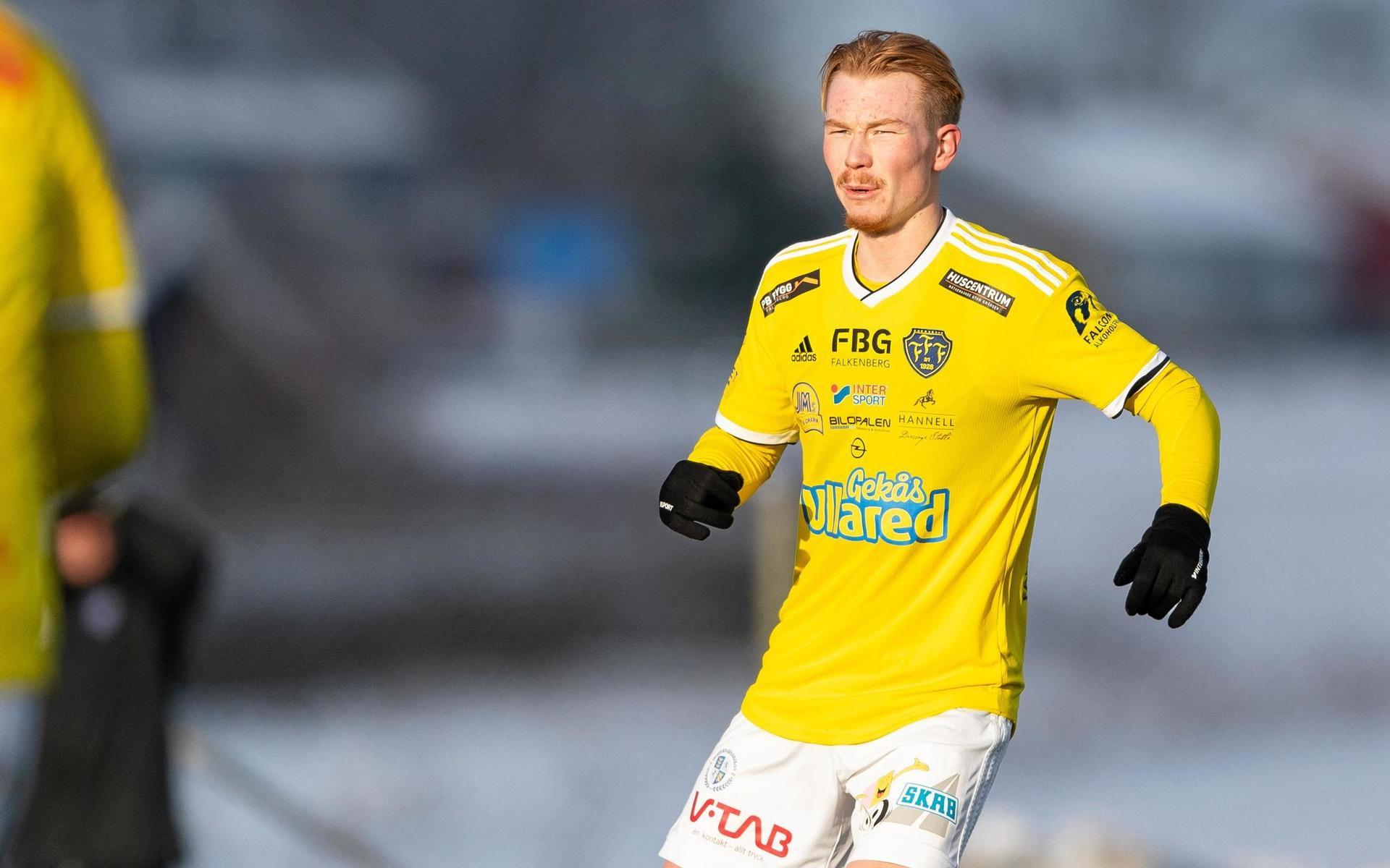 Linus Borgström fick sin tidiga fotbollsuppfostran i Västra Ingelstad...