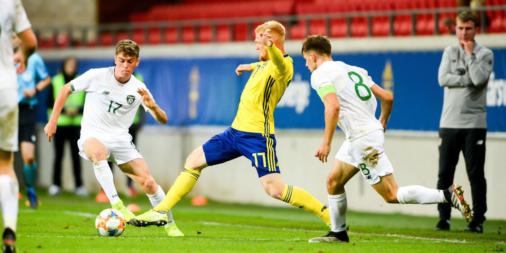 Sverige förlorade mot Irland i U21-kvalet till EM. Arkivbild.