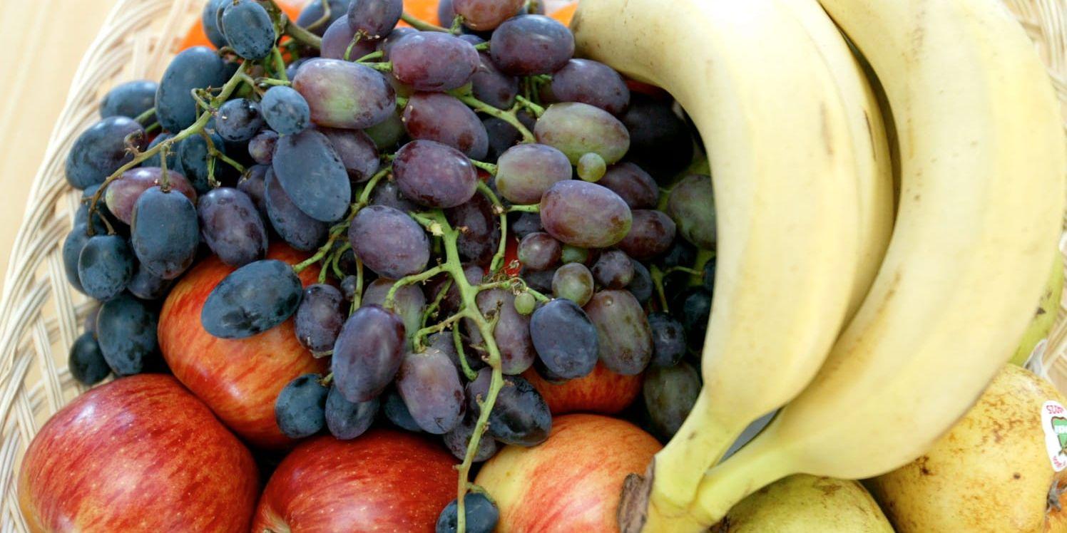 Sverige har valt att inte ansöka om fruktstödet från EU. Arkivbild.
