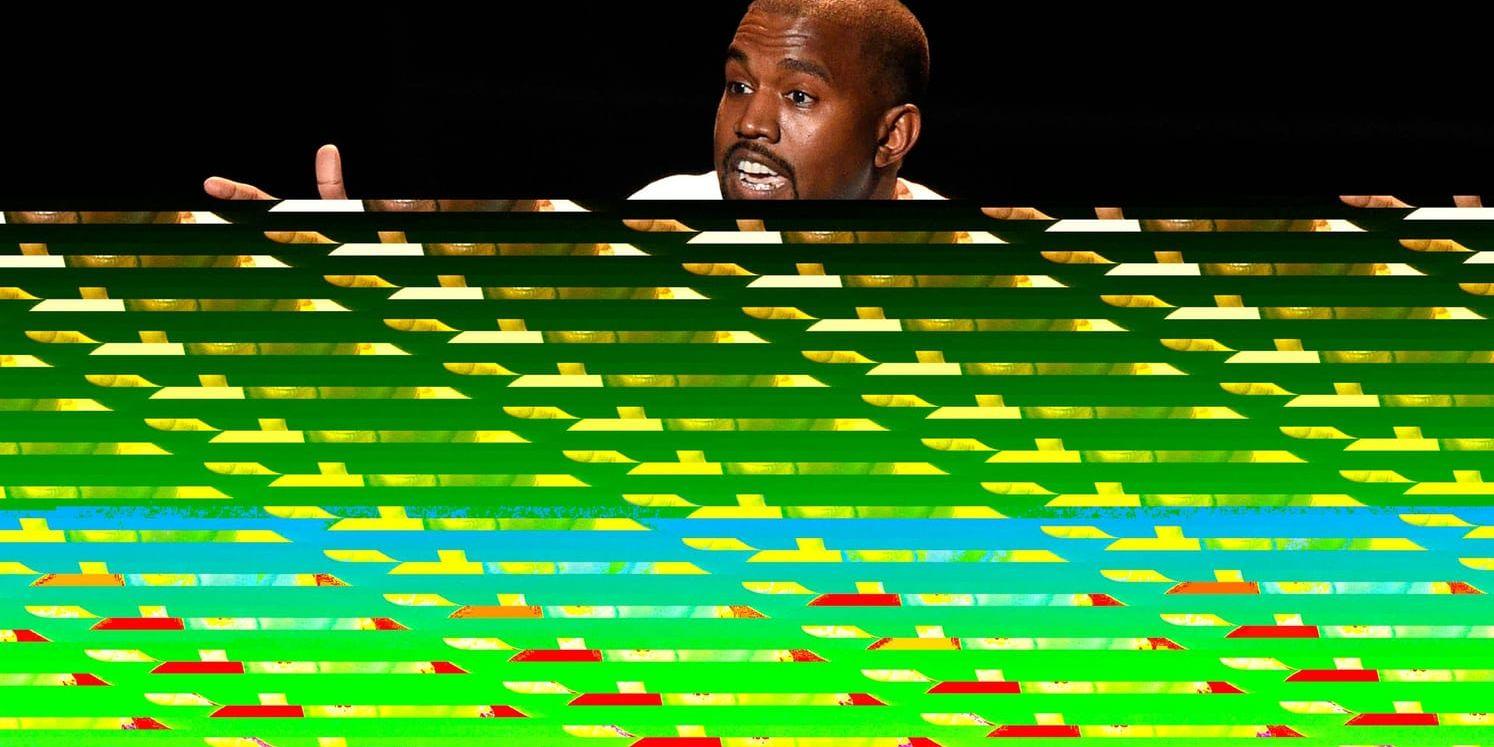 Kanye West har hamnat i juridiskt trubbel kring musiktjänsten Tidal. Arkivbild.