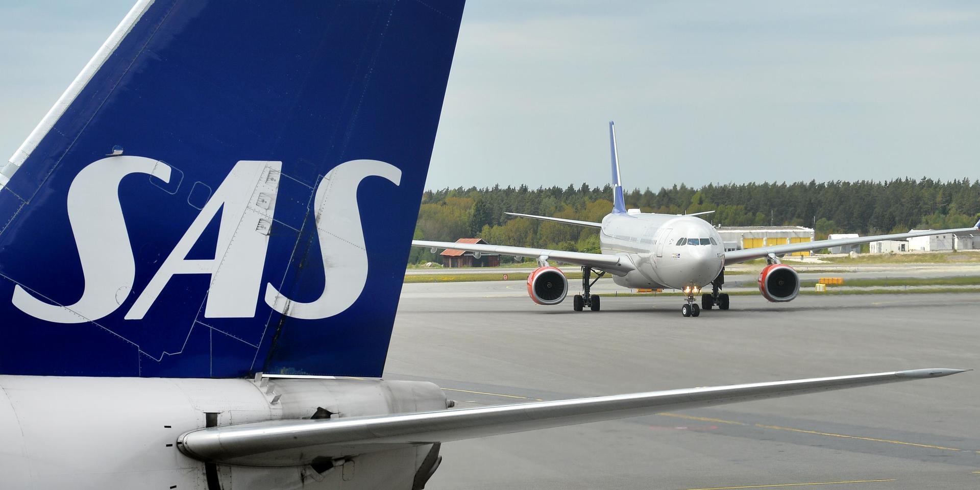 Trots rådande inreseförbud fortsätter SAS att sälja flygbiljetter från Sverige till Grekland. Arkivbild.
