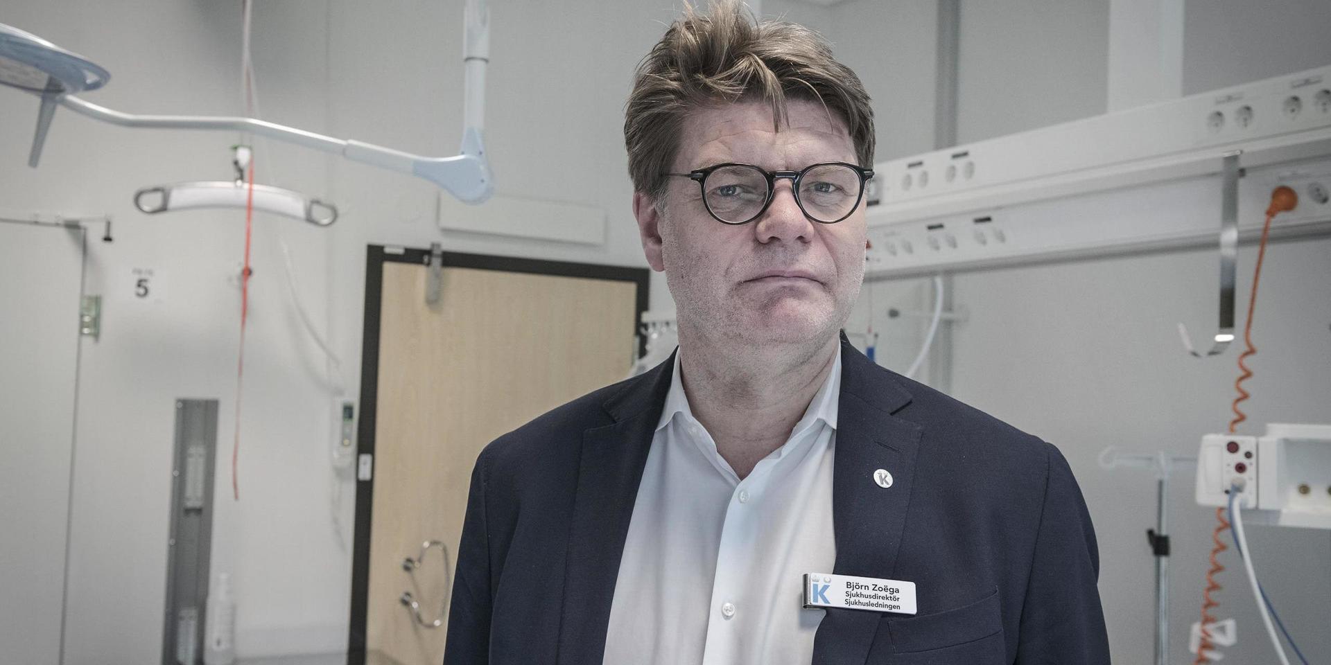 Björn Zoëga, sjukhusdirektör på Karolinska universitetssjukhuset. 