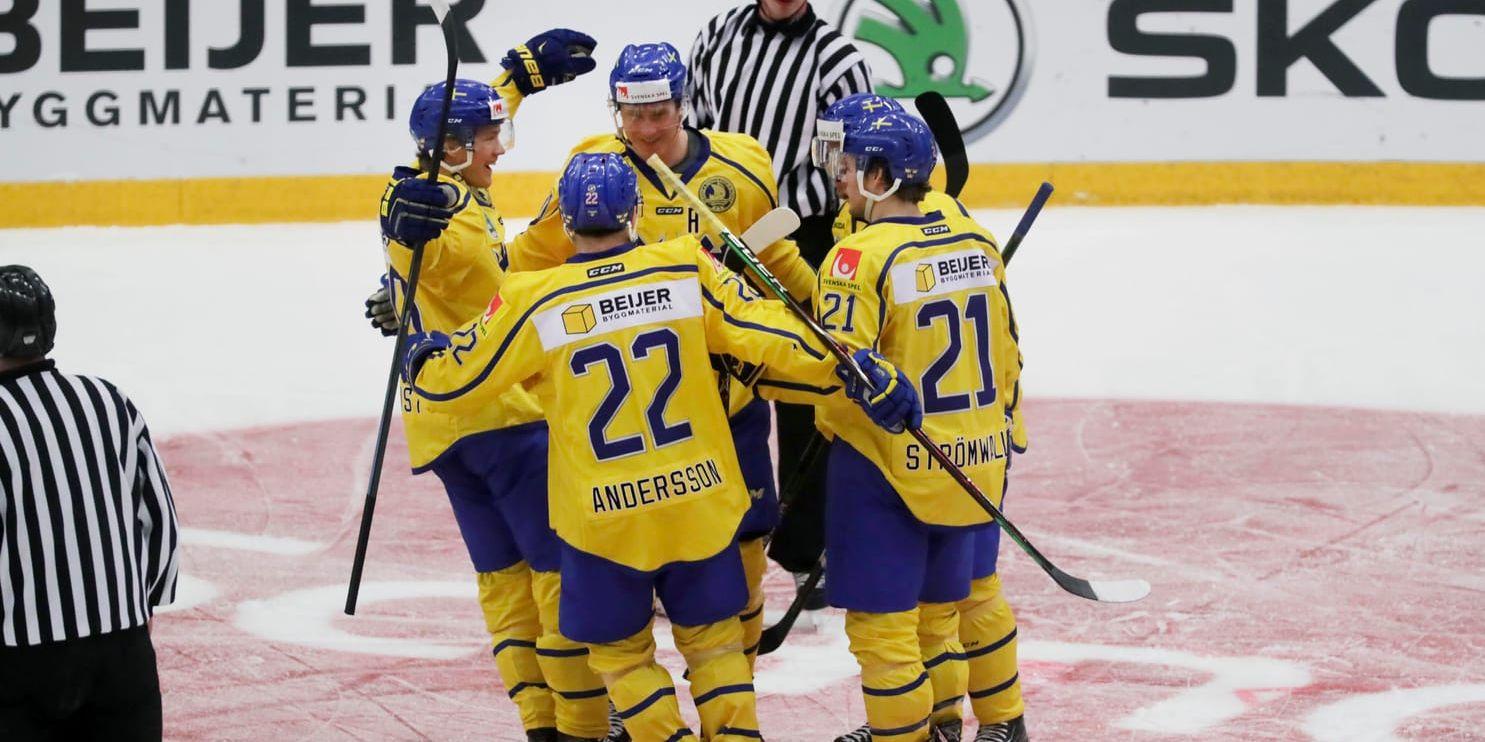 Tre Kronor fick en snabb revansch mot Finland och vann med 3–1 i Helsingfors. Arkivbild.