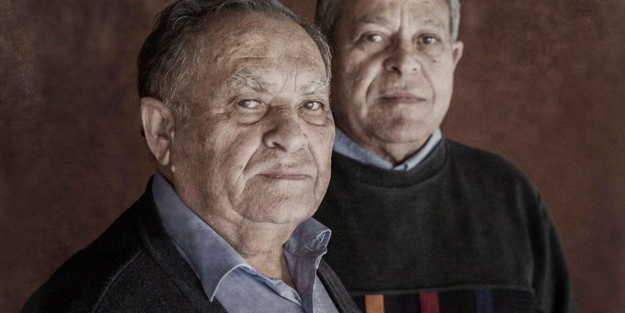 Bröderna Bata Ivanov och Nikola Sarov berättar i "Det tysta arvet" om sina föräldrars historia från koncentrationslägret Jasenovac, Kroatien. Pressbild.