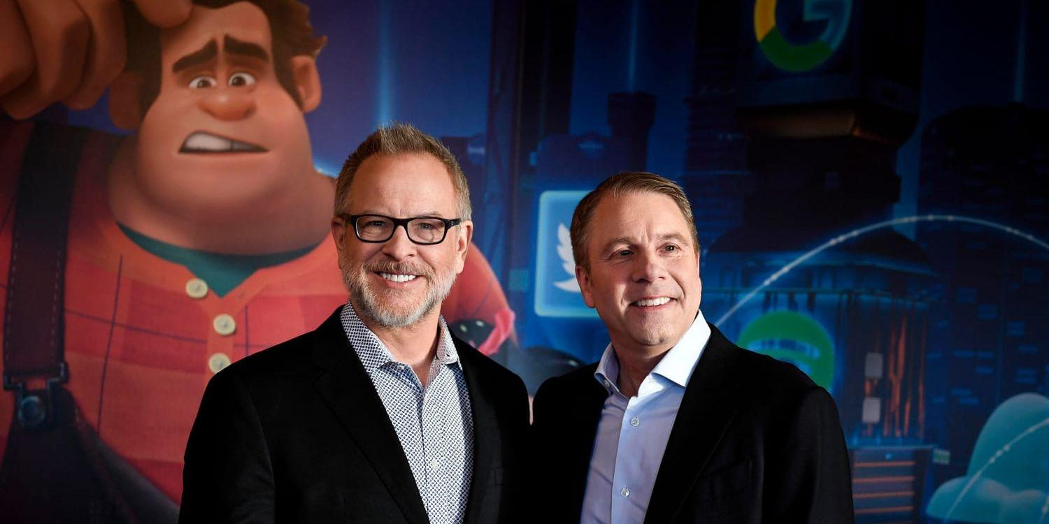 "Animation är en spännande konstform i dag, vi har så många digitala verktyg och det mesta går att göra, men det är fortfarande en utmaning att göra en bra story, sade regissören Rich Moore och producenten Clark Spencer, när de var på Sverigebesök.