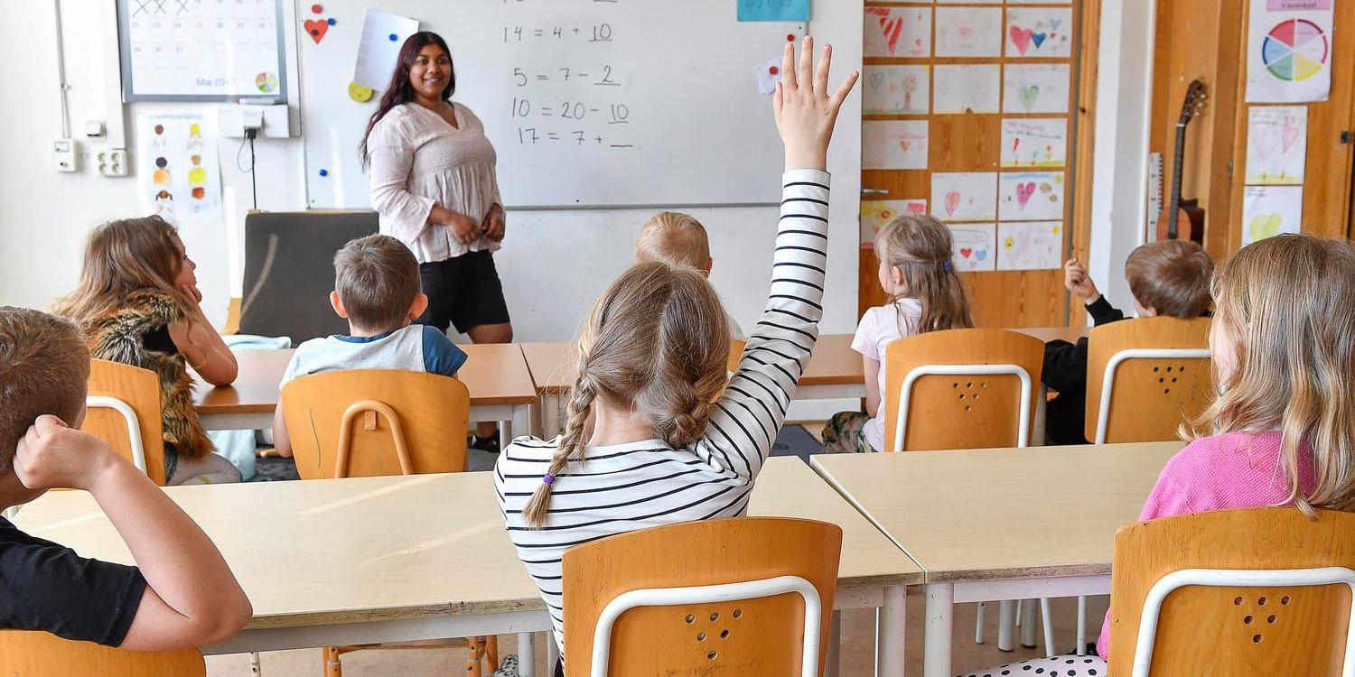 Hur ser svenska lärare på sitt arbete? Svar ges i OECD-undersökningen Talis. Arkvibild.