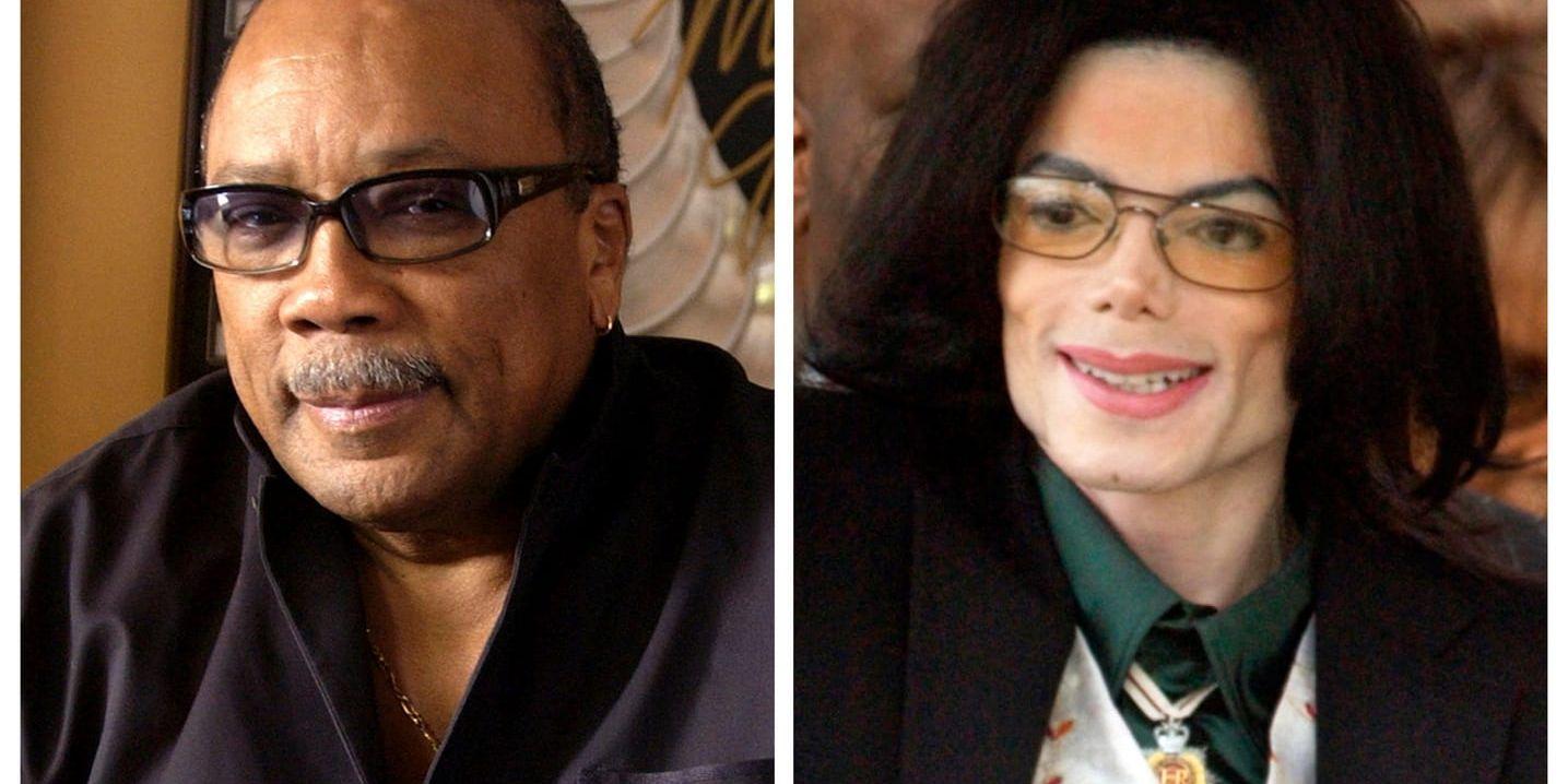 Quincy Jones anklagar Michael Jackson för att ha plagierat låtar. Arkivbilder.