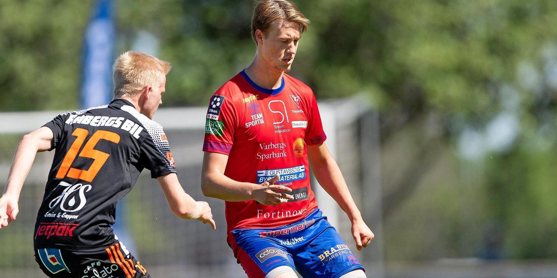 Tvååkers Hugo Svensson avgjorde mot Lunds BK. 