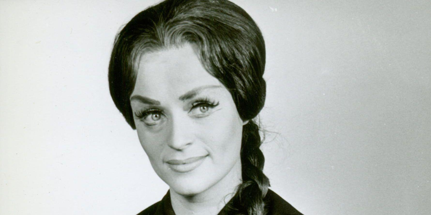 Dorrit Kleimert i "Carmen" 1966. Arkivbild.