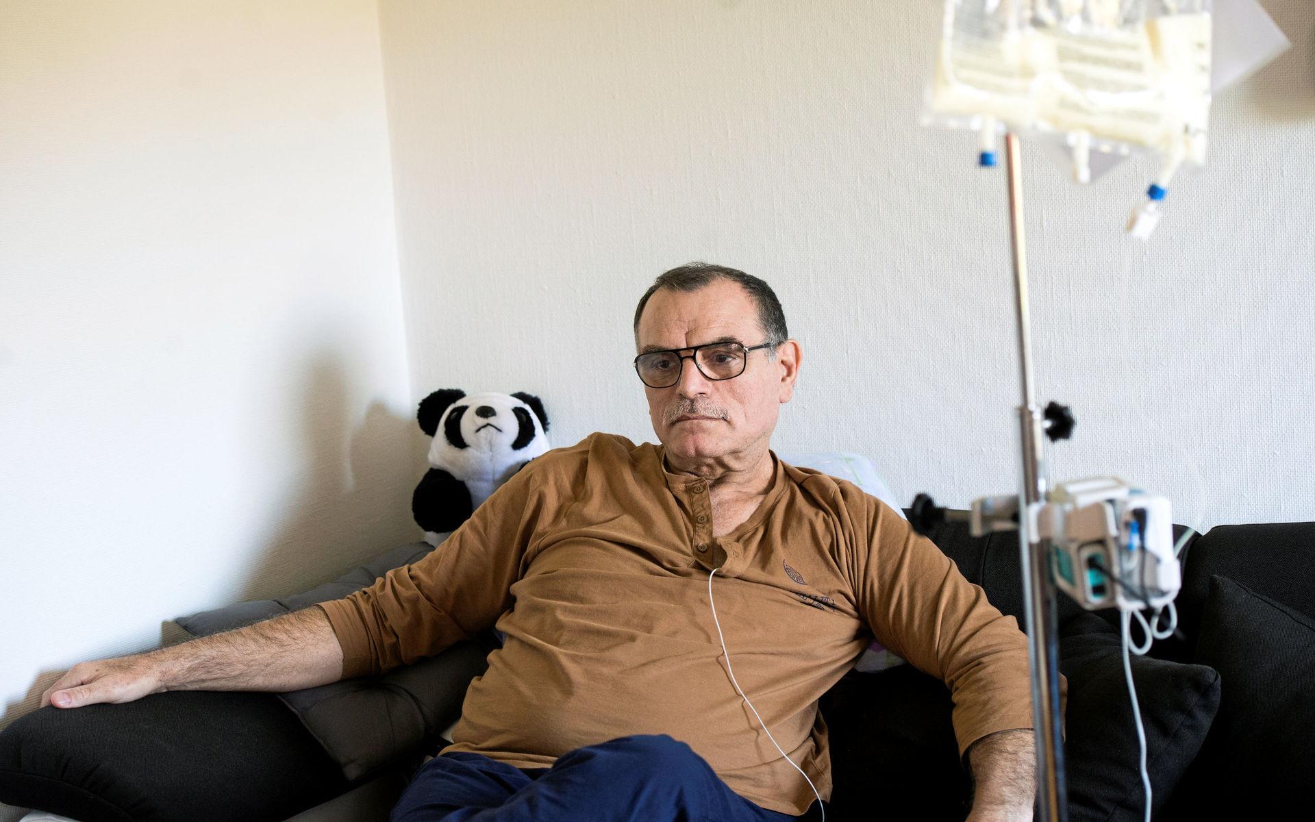 Salim Khoury har påbörjat sin behandling mot cancern.