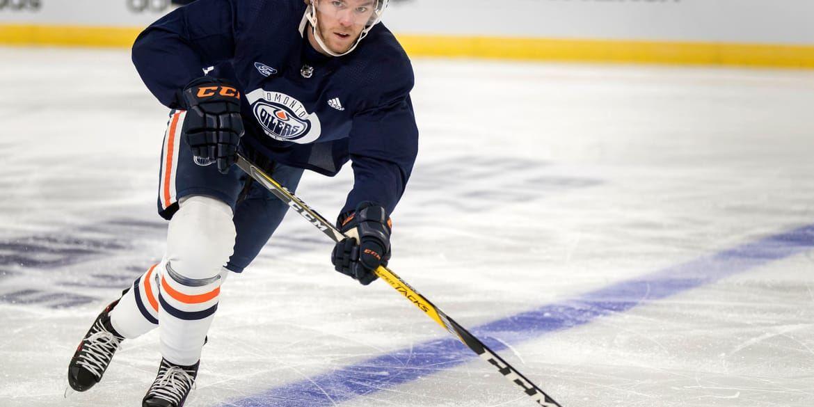 Connor McDavid och hans Edmonton inleder NHL-säsongen med en match mot New Jersey i Göteborg på lördagen.