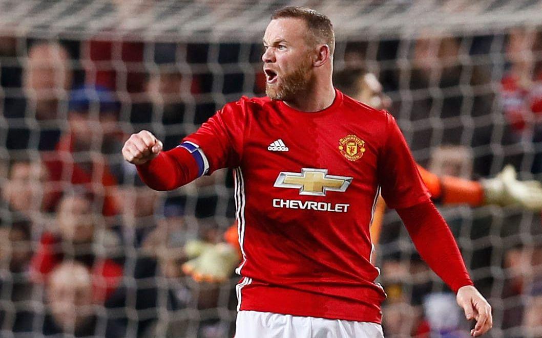 2. Wayne Rooney, Manchester United. Veckolön: 260 000 pund till 2019. Foto: Bildbyrån