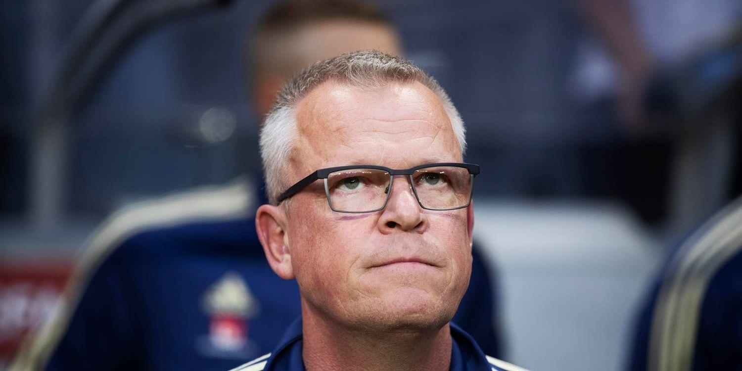 Janne Andersson tyckte att Sverige förlorade för stort.