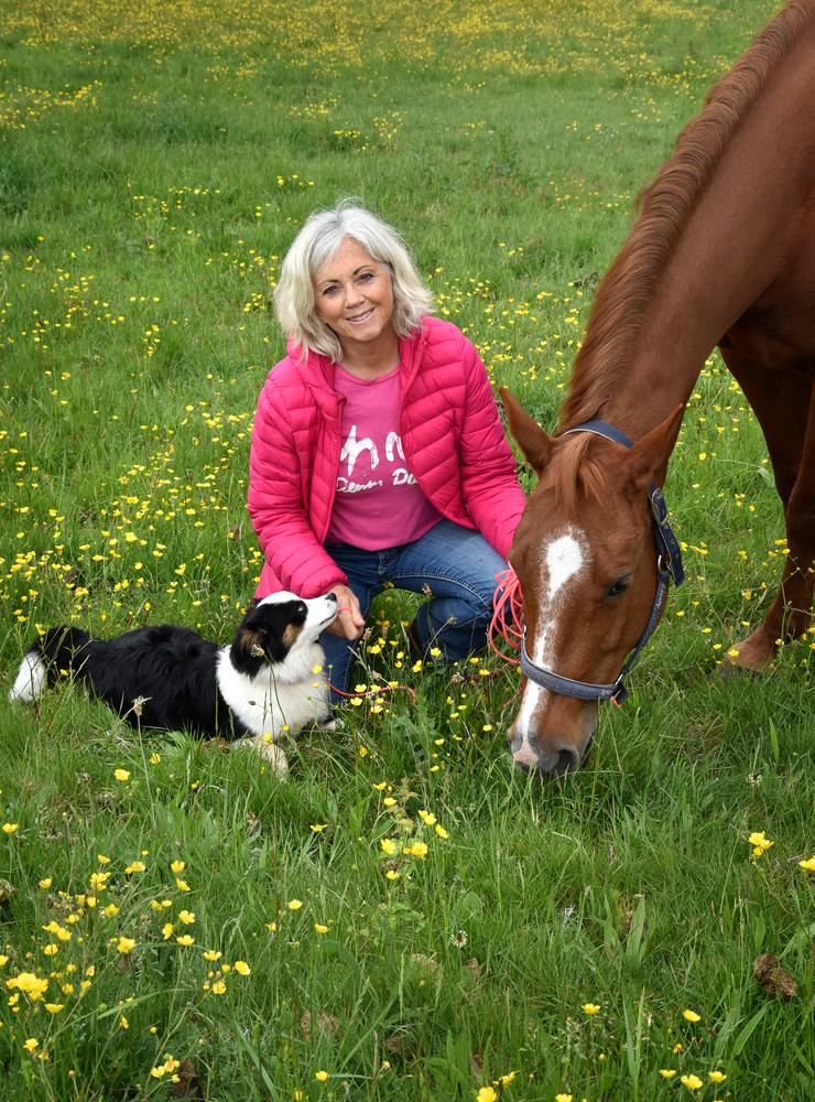 Katrin Gunnarsson hemma igen från sin Italienresa med husbil och häst.