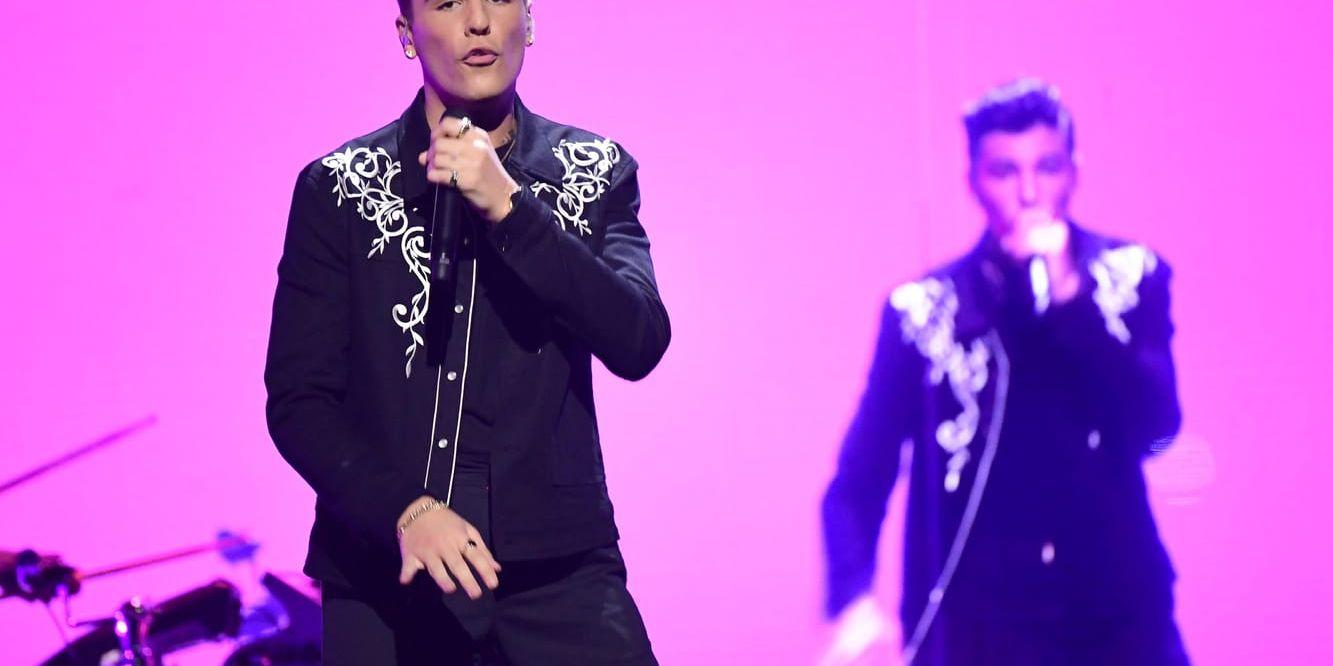 Anton Hagman fick fler röster men hamnade trots det efter Ann-Louise Hanson i Melodifestivalens fjärde deltävling.