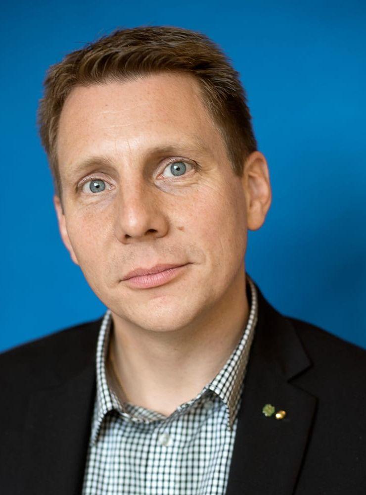 Stefan Bengtsson (C), förste vice ordförande i regionstyrelsen och ordförande i Skällinge Samhällsförening. Bild: Stina Olsson
