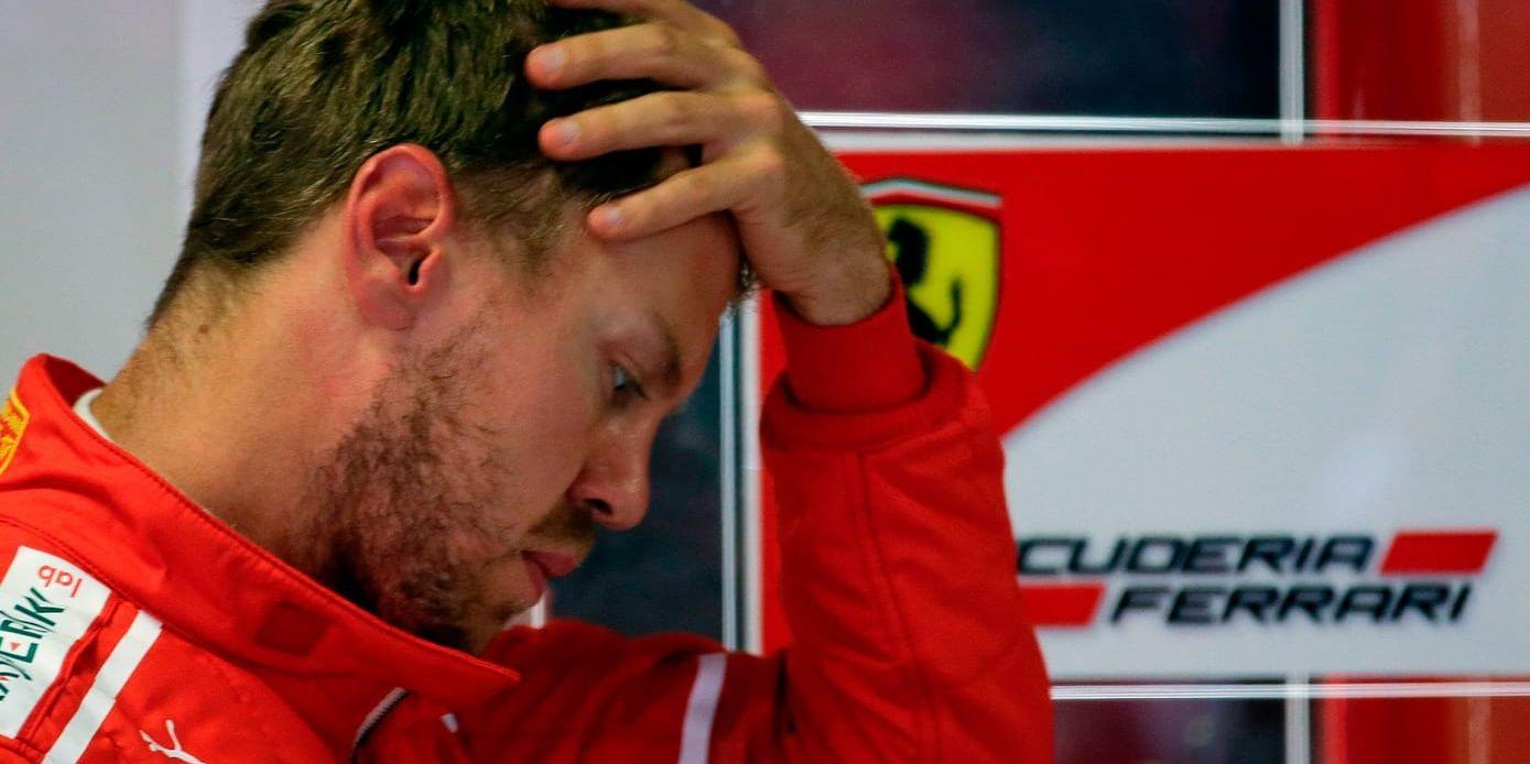 VM-ledaren Sebastian Vettel är bekymrad inför F1-helgen i Italien.
