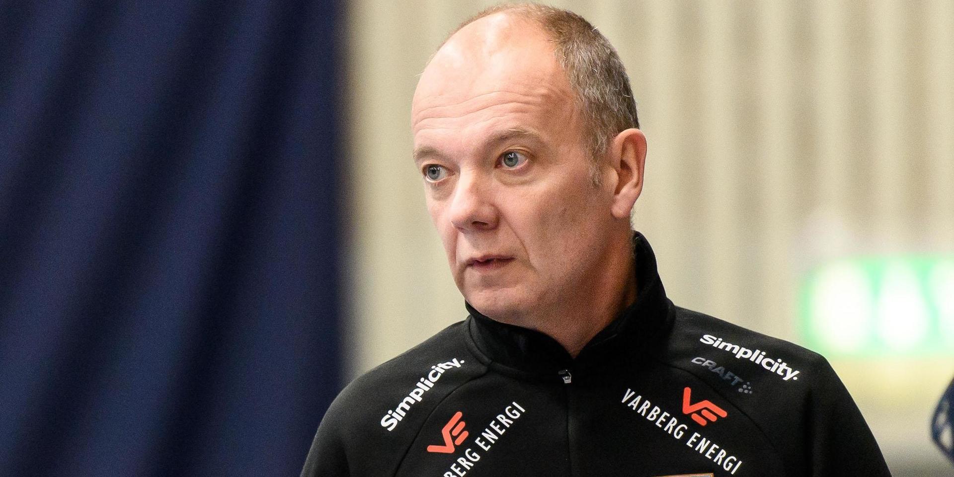 Kent Göransson, tränare i Warberg IC.