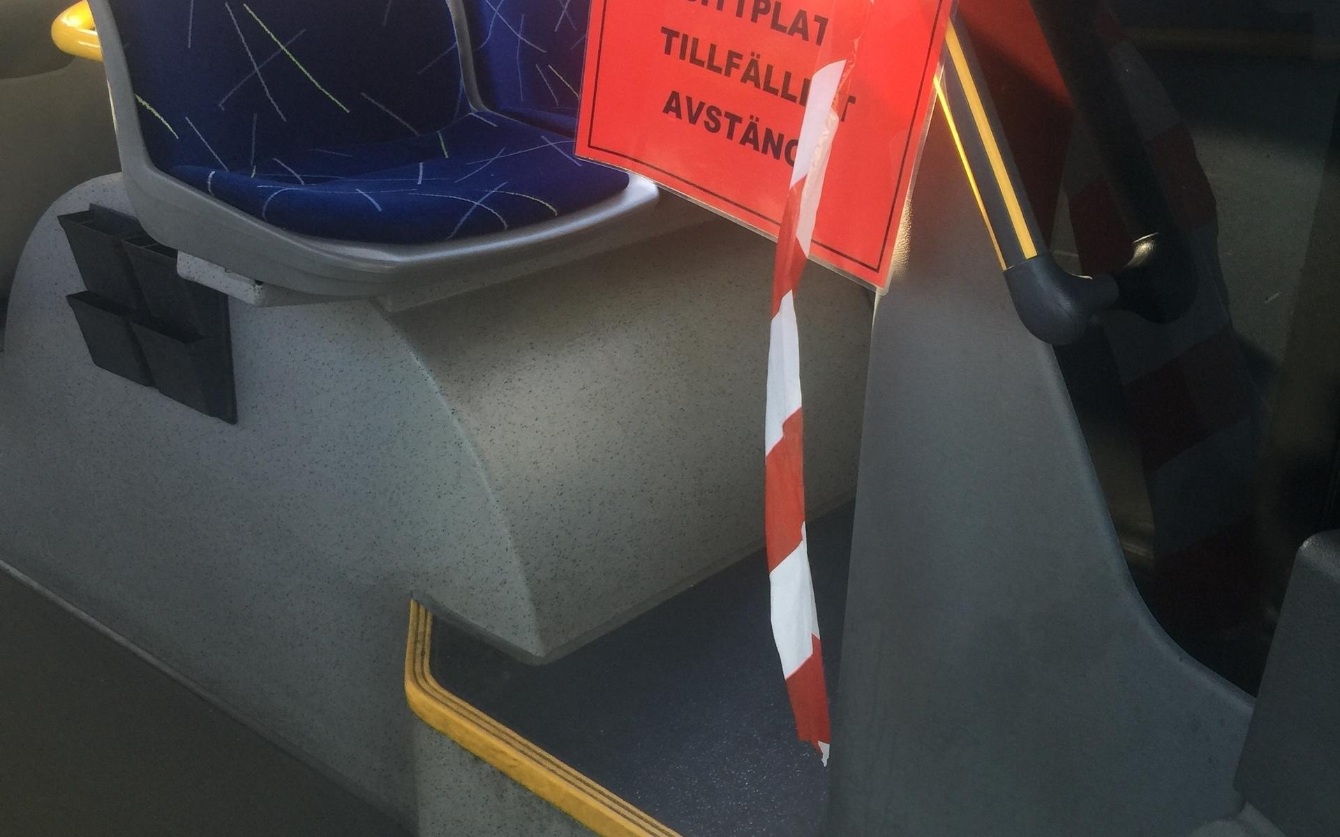 Det kommer inte gå att köpa biljett ombord på Hallandstrafikens bussar under en begränsad period. Bild: Maria Erlandsson