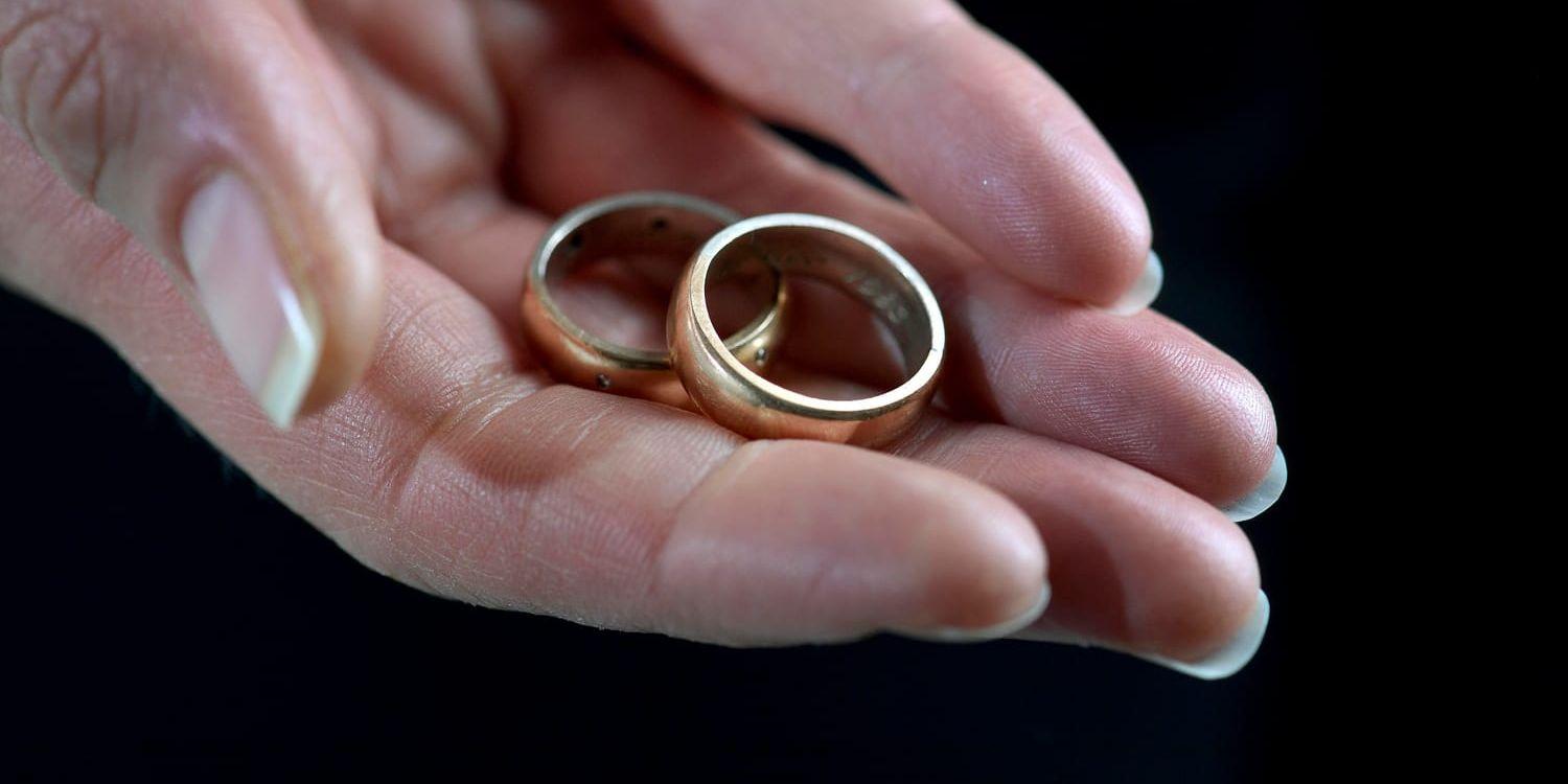 Förra året ingicks 50 800 äktenskap i Sverige. Arkivbild.