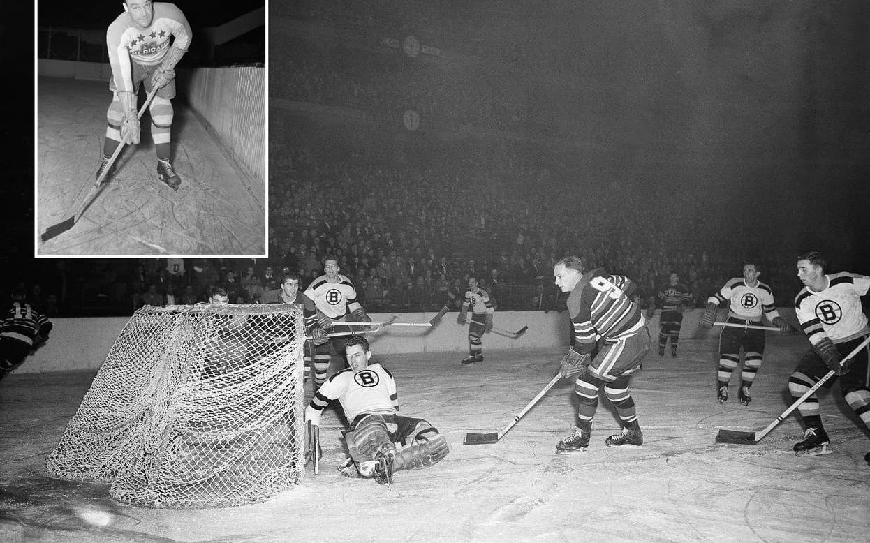 <strong>Lionel, Charlie och Roy Conacher.</strong> Lionel tillhörde eliten i många sporter, och röstades fram till Kanadas bäste idrottsman den första halvan av 1900-talet. Charlie  vann NHL:s poängliga flera gånger och Roy van Stanley Cup vid två tillfällen med Boston Bruins. Foto: TT