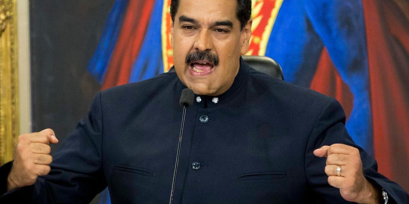 Venezuelas president Nicolás Maduro blir omvald nästa år, hoppas hans vicepresident. Arkivbild