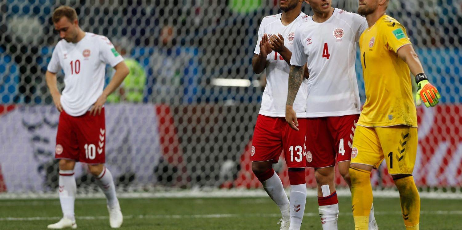 Danmarks VM tog slut efter strafförlust mot Kroatien i åttondelsfinalen.