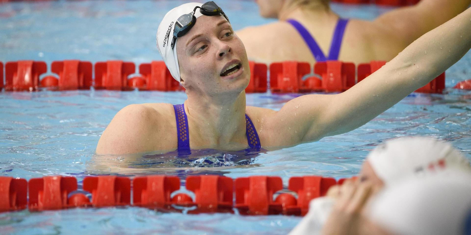 OS-klara Louise Hansson är en av 24 simmare i den svenska truppen till EM i simning i maj.