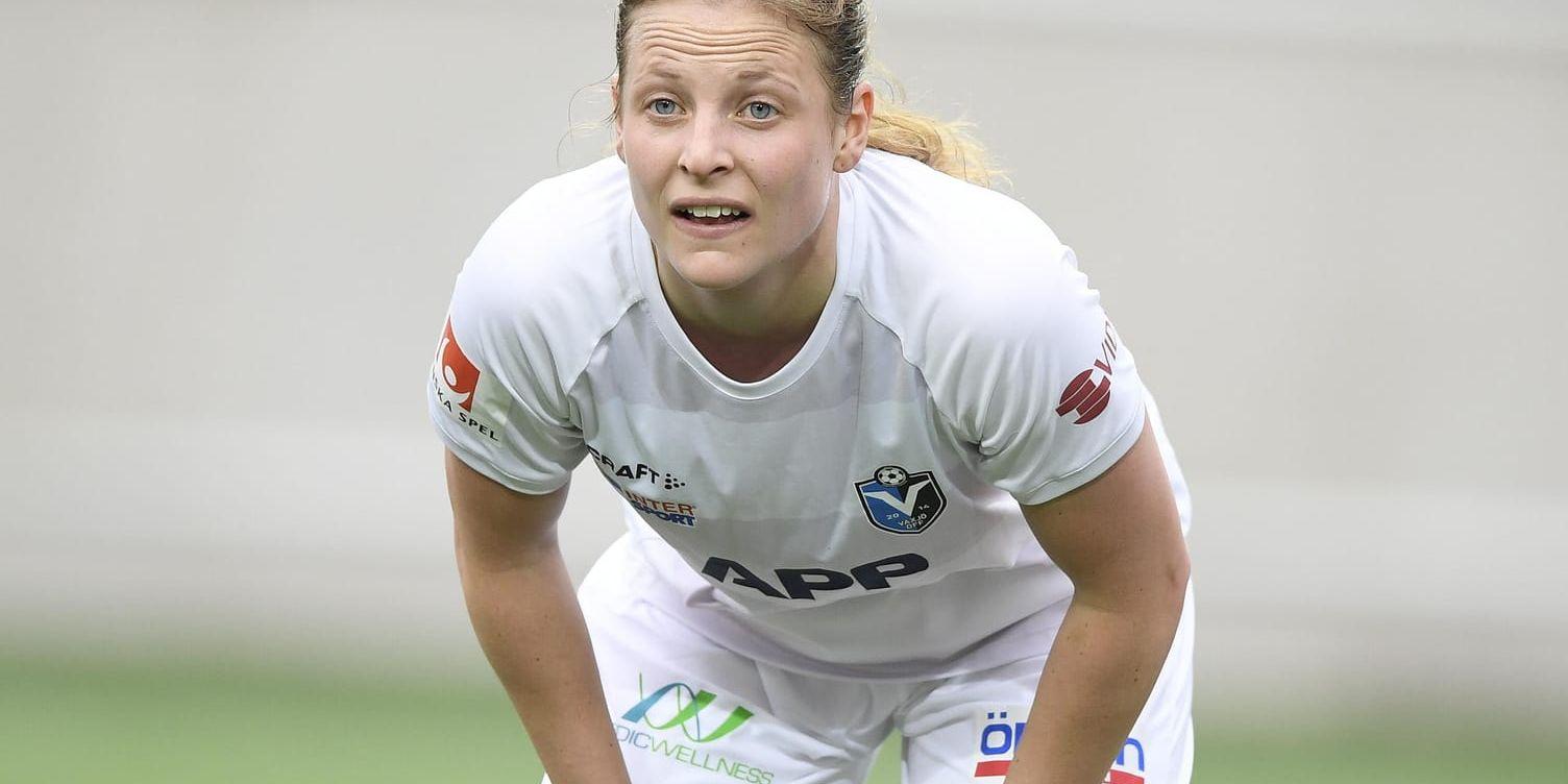 Växjös Anna Anvegård förlänger med klubben till och med 2020. Arkivbild.
