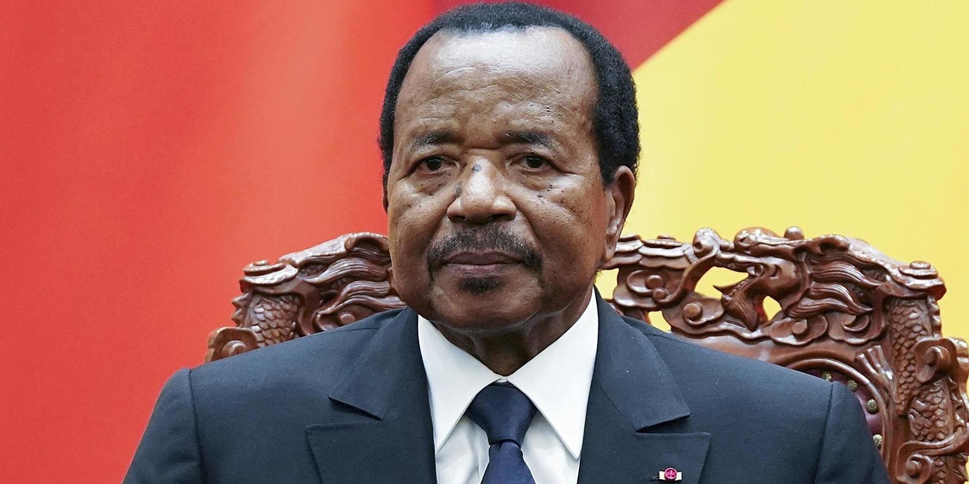Kameruns president Paul Biya har suttit på sin post sedan 1982. Arkivbild.