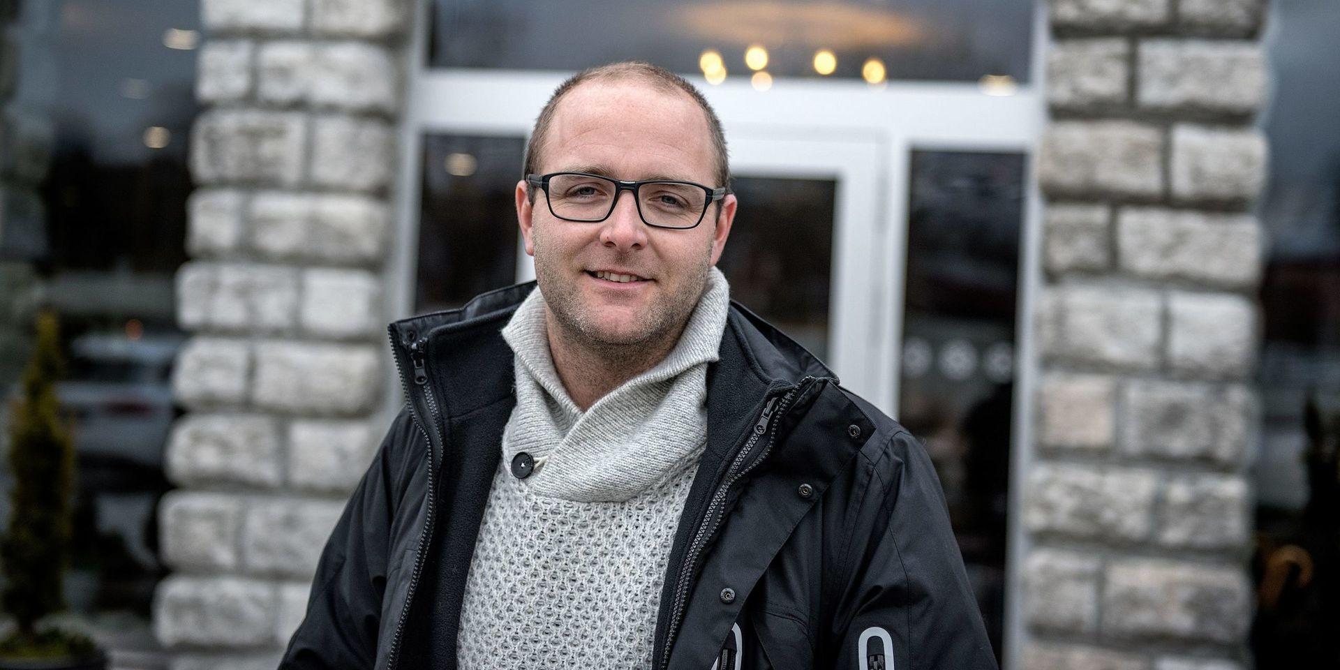 Daniel Carlsson, vd för hotell- och  konferensanläggningen Ästad vingård.