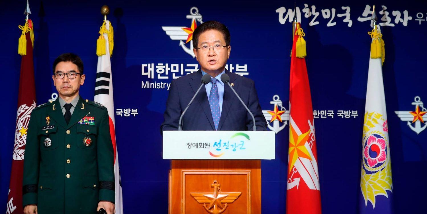 Sydkoreas vice försvarsminister Suh Choo-Suk. Arkivbild.