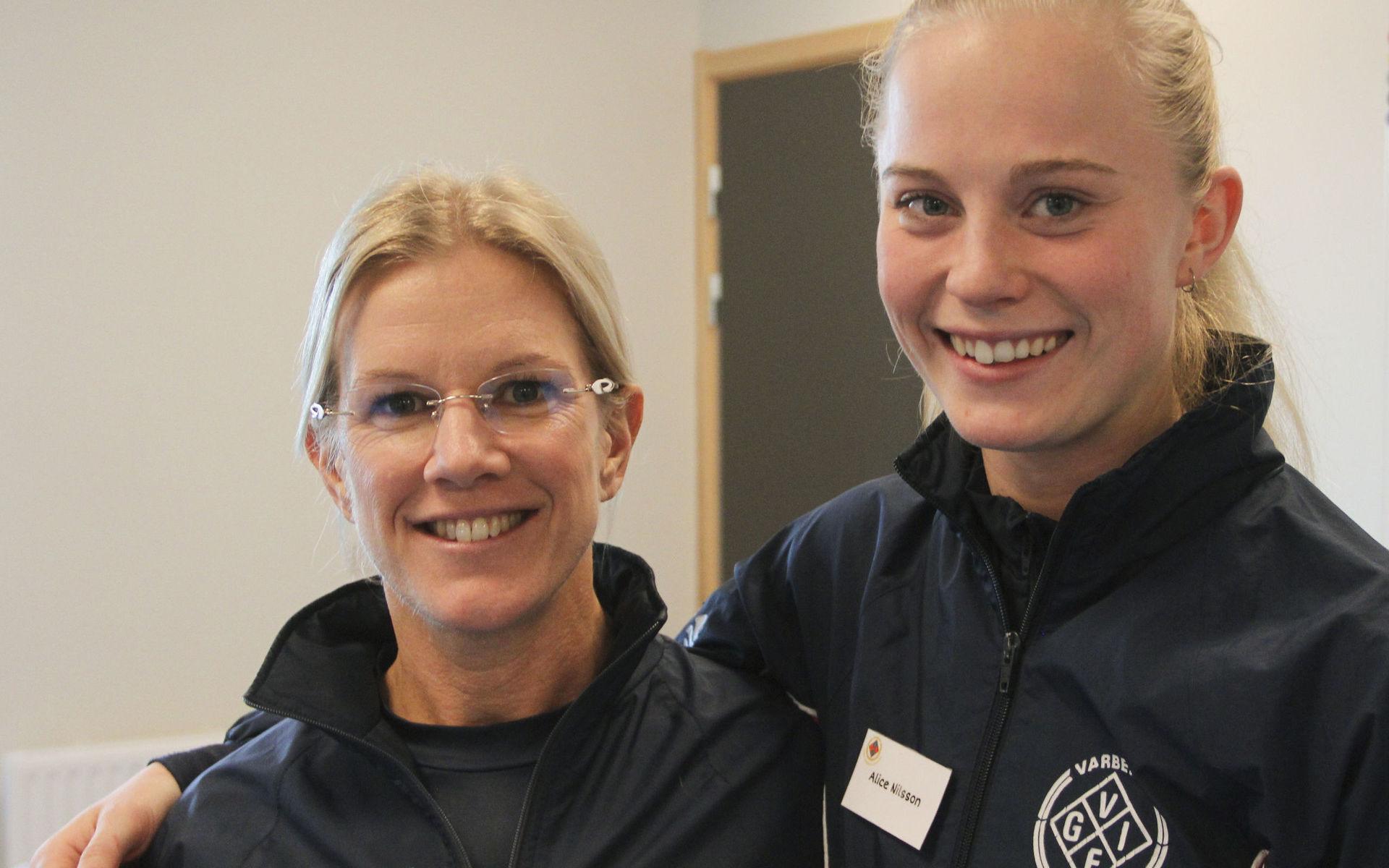 Elisabeth Thelne och Alice Nilsson är ledare som utvecklat gymnastiken i Varbergs Gif.