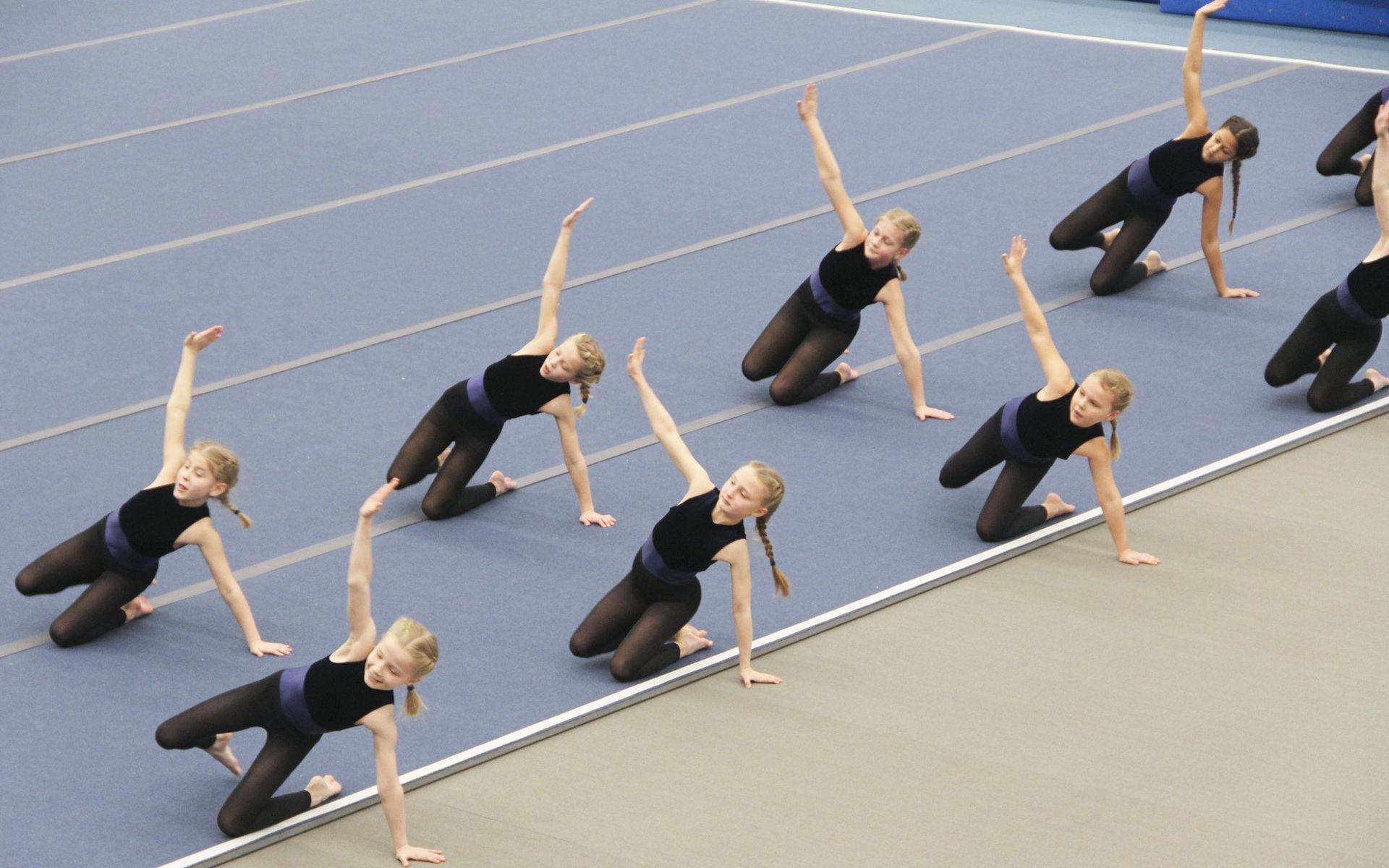 978 gymnaster var anmälda till Regionscupen väst. 79 lag från 14 föreningar var föranmälda.