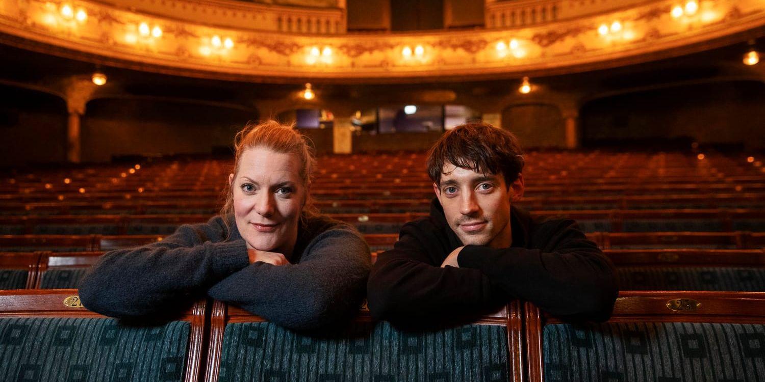 Regissör Sofia Jupither och skådespelare Adam Lundgren gör båda Shakespearedebut, med "Hamlet" på Dramaten i Stockholm.
