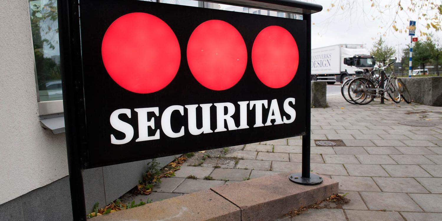Resultatet för säkerhetsjätten Securitas blev något sämre än väntat. Arkivbild.