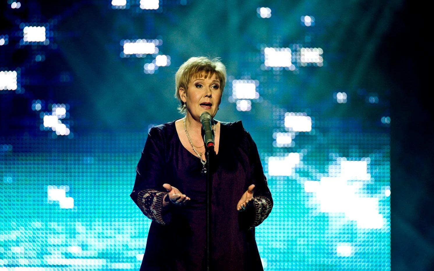 Susanne Alfvengren sjöng ”Du är älskad där du går” i Melodifestivalen 2009, men gick inte till final. Bild: Pontus Lundahl