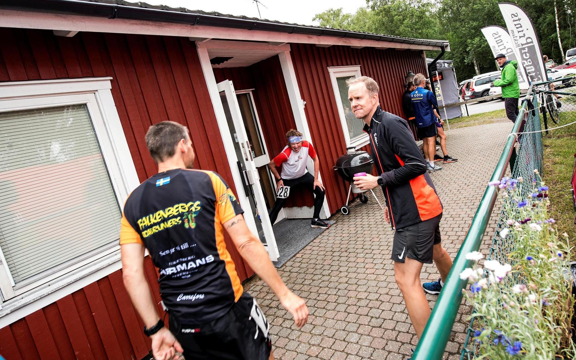Hallands Nyheters Pär Lindqvist och Mikael Martinsson deltog i loppet. 