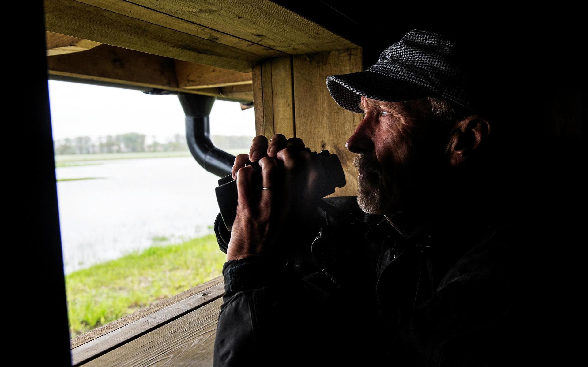 Mikael Sundberg hade åkt från Göteborg för att spana på fåglar vid Munkagårdsfloen.