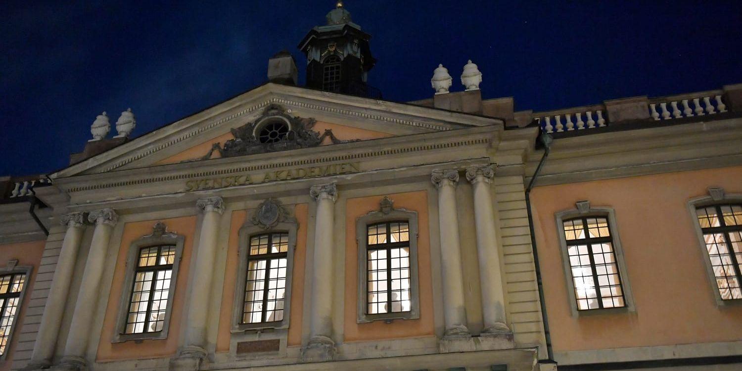 Stockholms stad har beslutat att inleda en förhandling med Svenska Akademien om det över hundra år gamla hyresavtal som kostar kommunen flera miljoner kronor per år. Arkivbild.