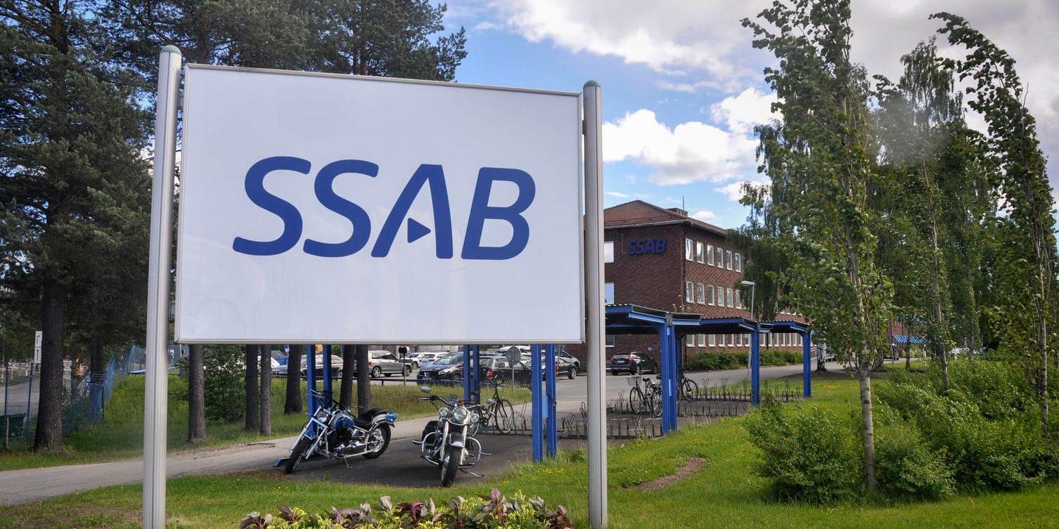 Ståltillverkaren SSAB redovisar bokslut för 2018. Arkivbild.
